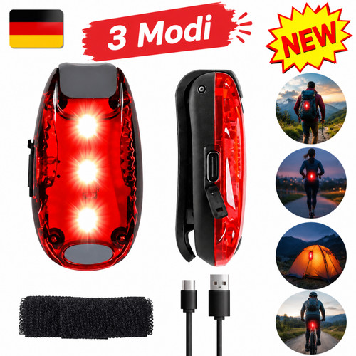 Led blinklicht - led, rucksack