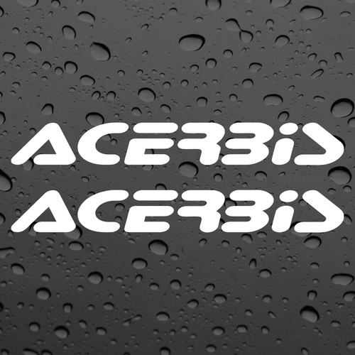 Acerbis paar aufkleber - x2,